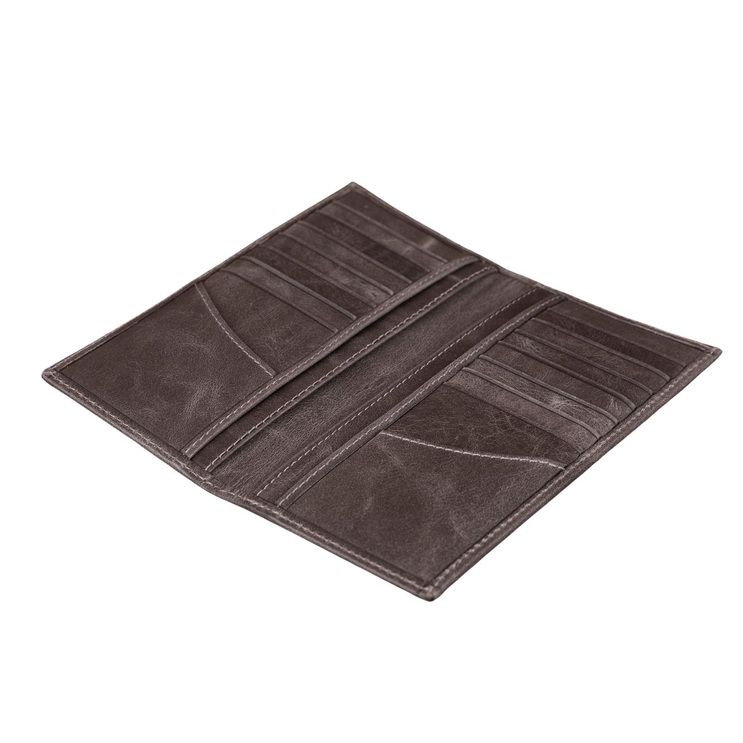 Ouray Handmade Full-Grain Leather Long Wallet for Men and Women