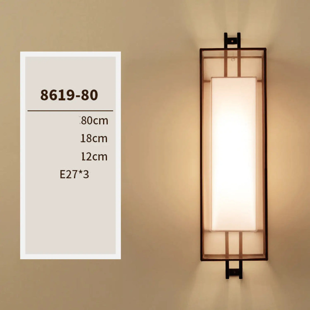 Outdoor Wall Light Mount with Retro Style for Garden and Balcony
