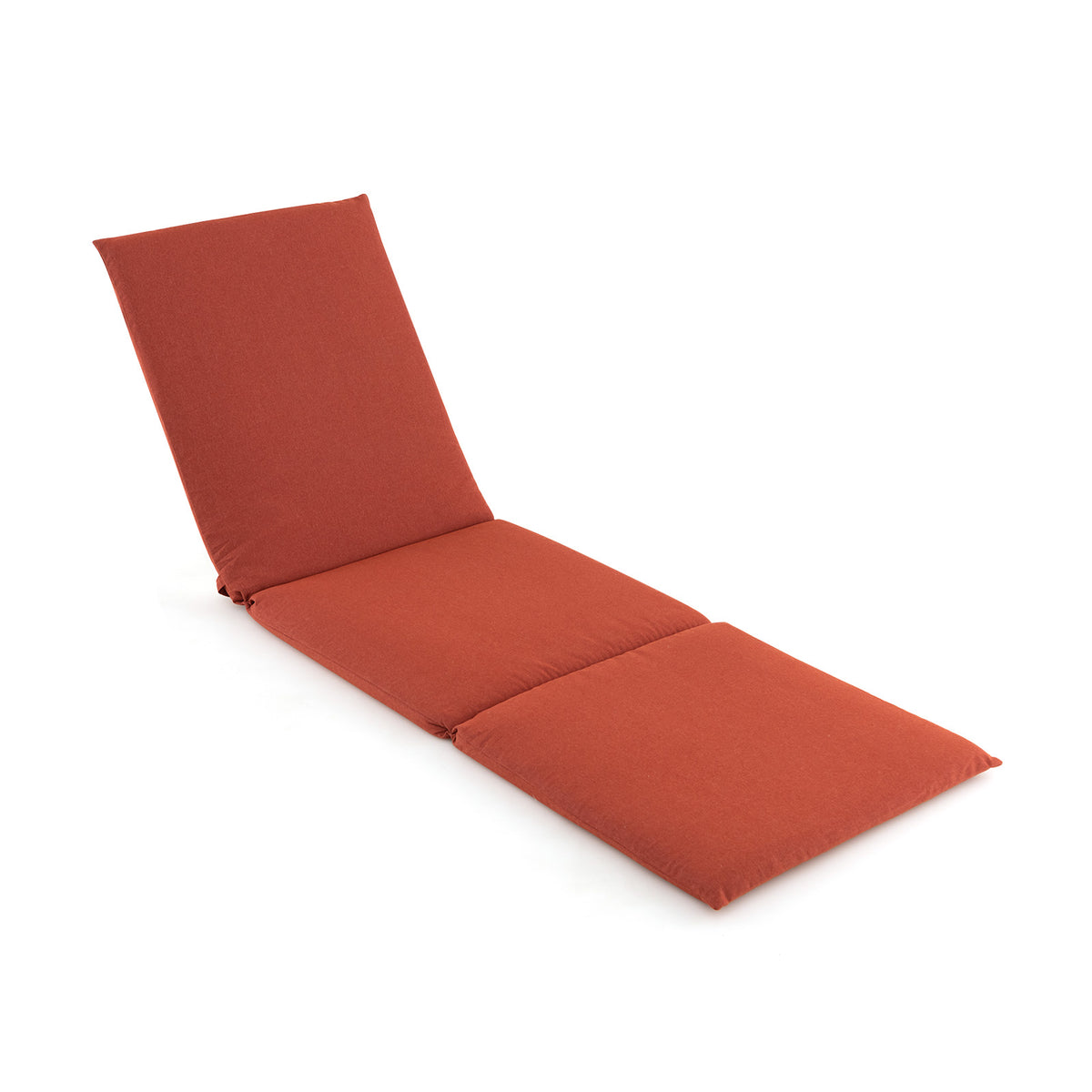 Outdoor Chaise Lounge Cushion Patio Furniture Folding Pad with Fixing Straps