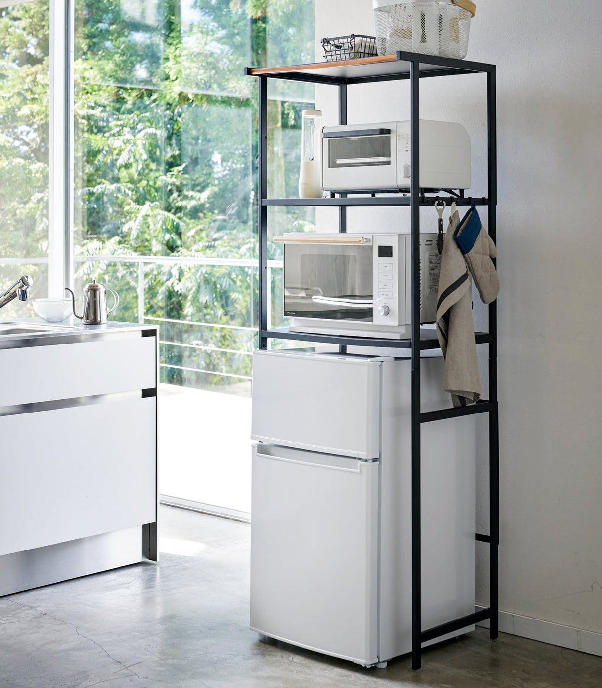 Storage Rack - 67-Inch (Fridge) (67" H) - Steel