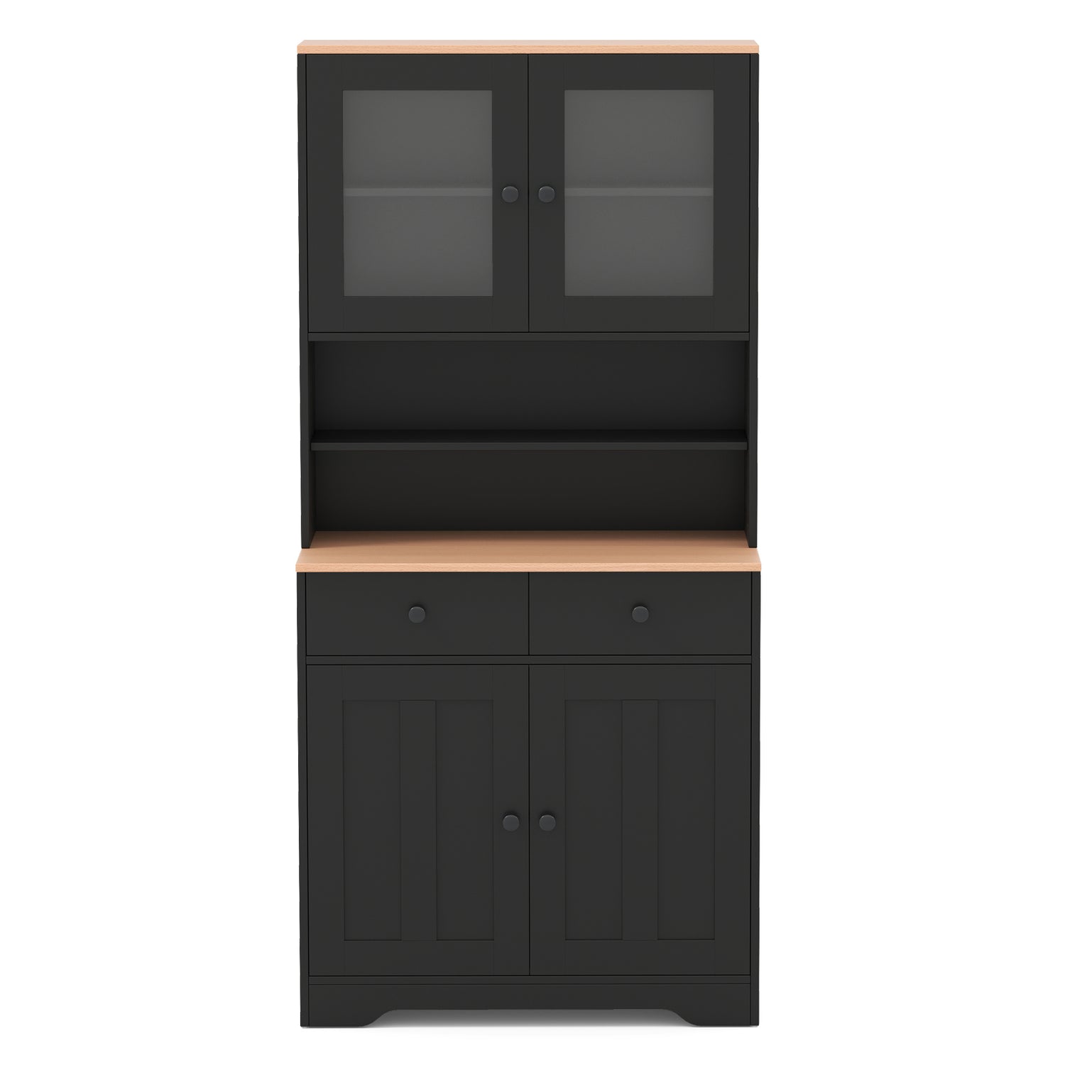 Pantry Cabinet with 2 Removable Shelves