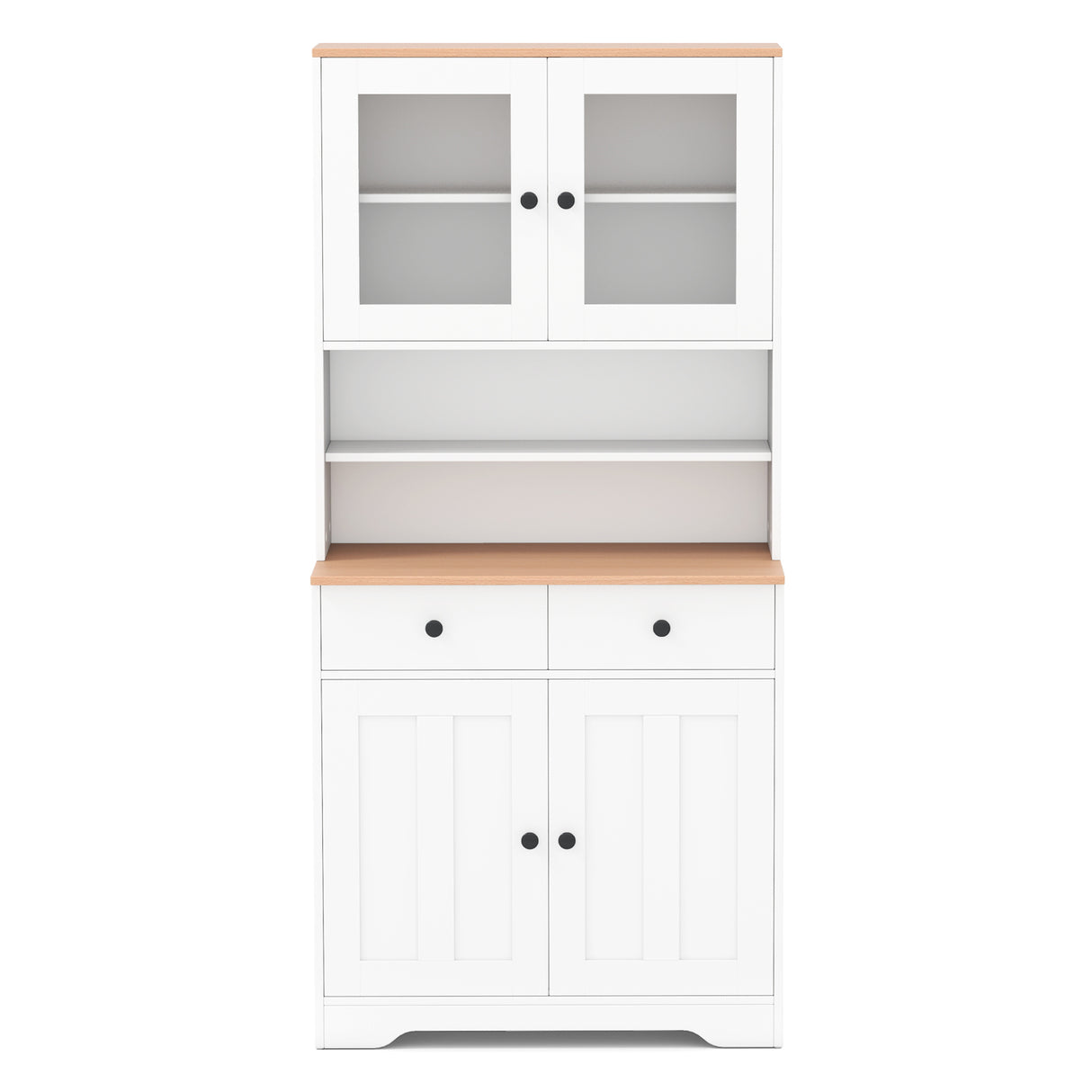 Pantry Cabinet with 2 Removable Shelves