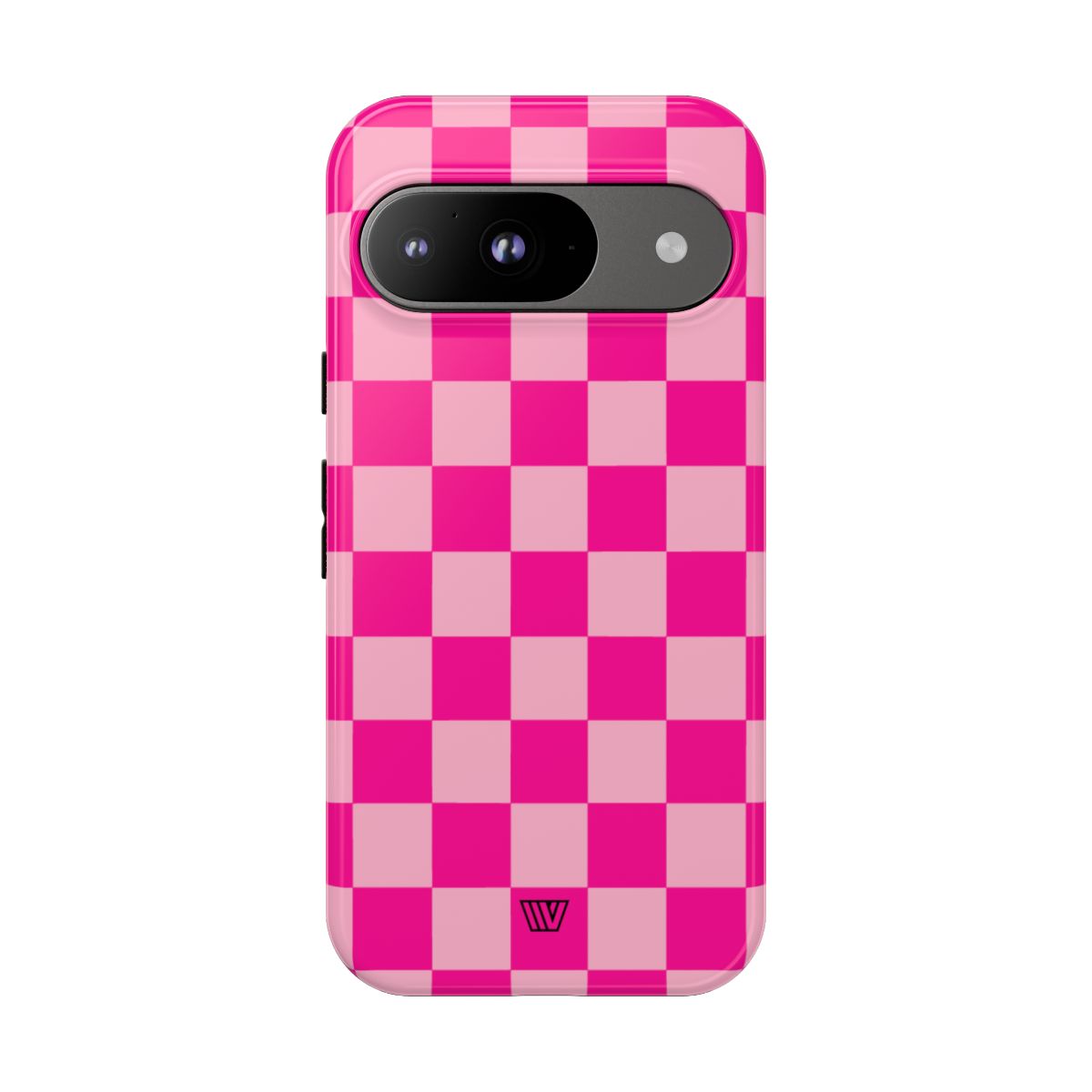 HOT PINK CHECKERBOARD | Tough Phone Case