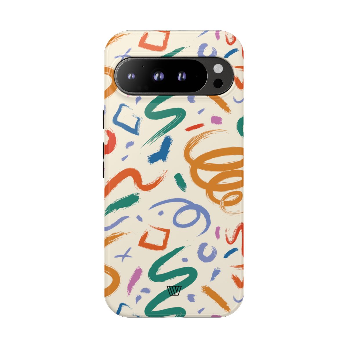 DOODLE BRUSH STROKES | Tough Phone Case