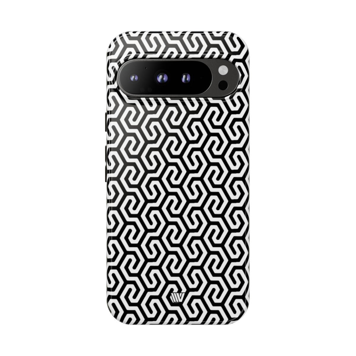 TWISTED GRID | Tough Phone Case