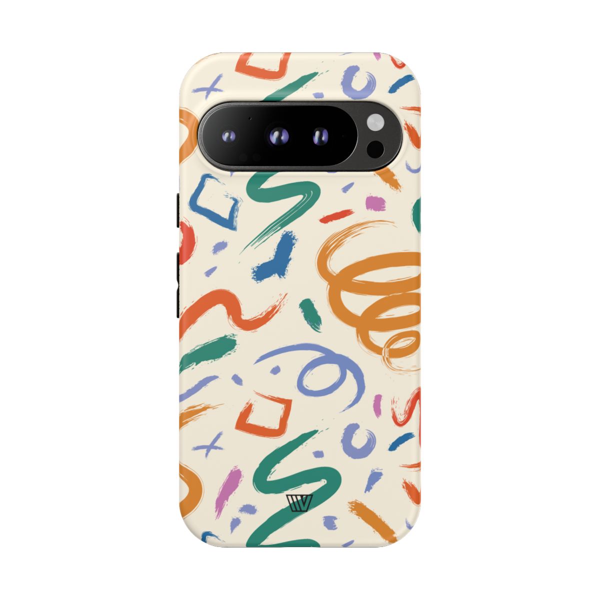 DOODLE BRUSH STROKES | Tough Phone Case