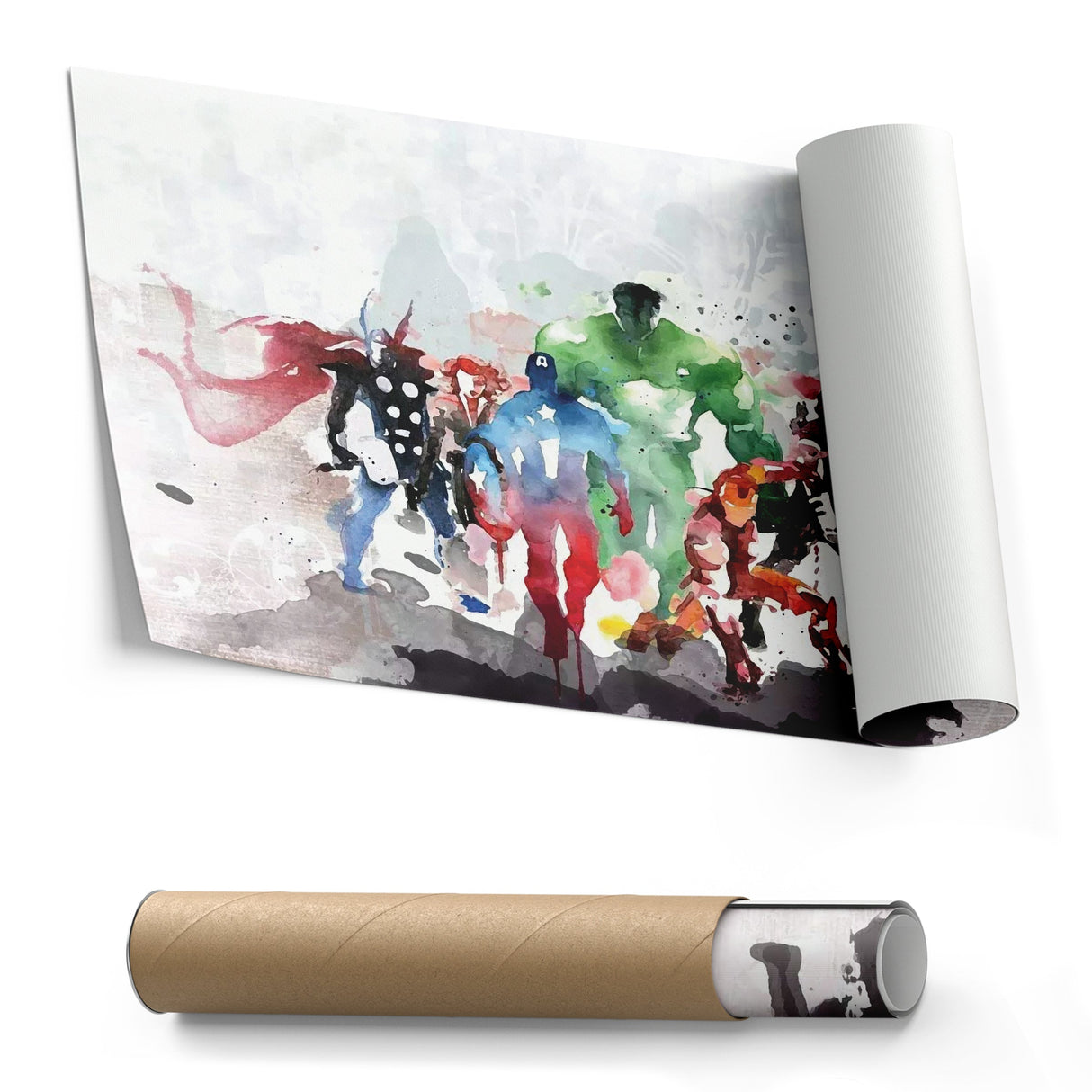 Avengers Canvas Art – Marvel Superhero Wall Decor
