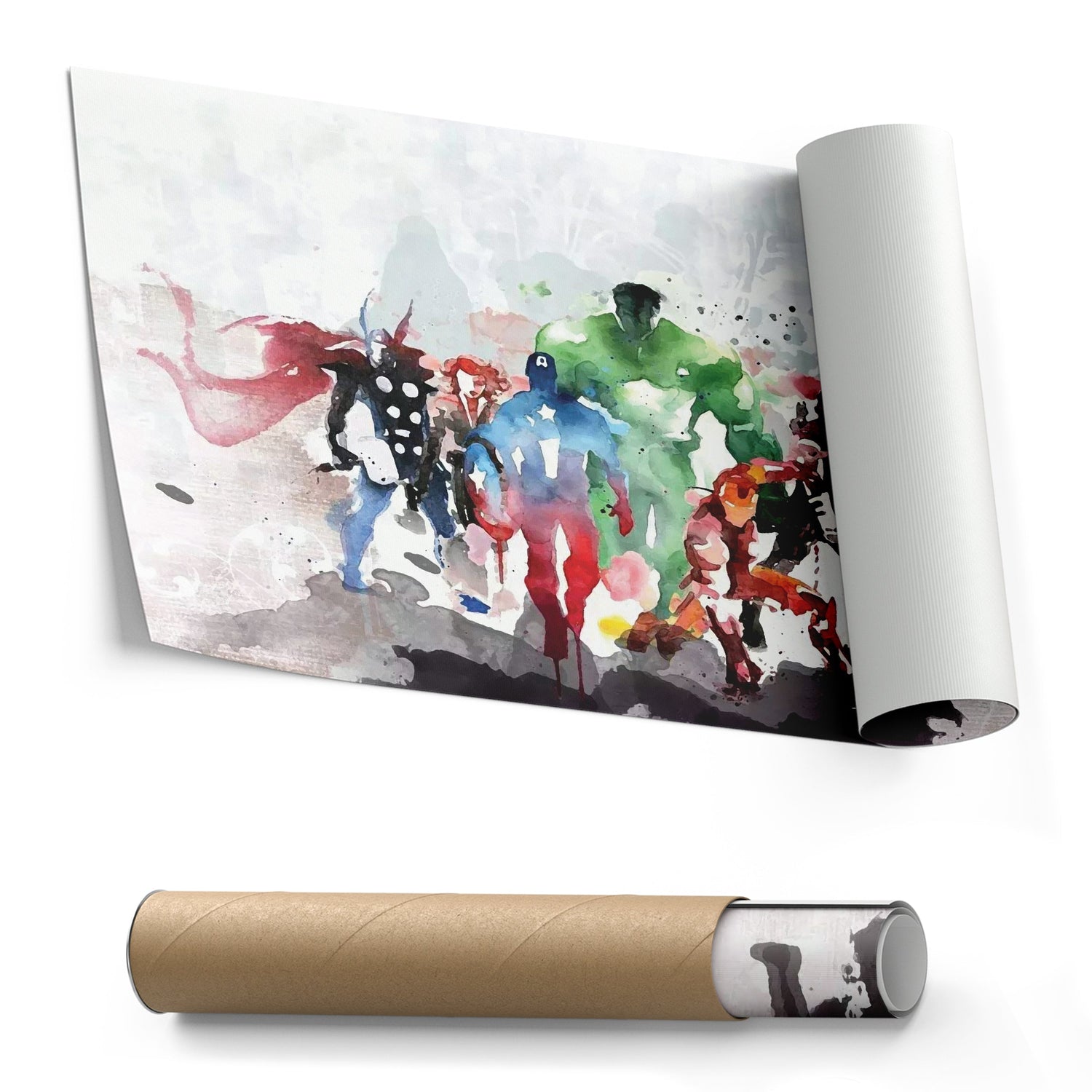 Avengers Canvas Art – Marvel Superhero Wall Decor
