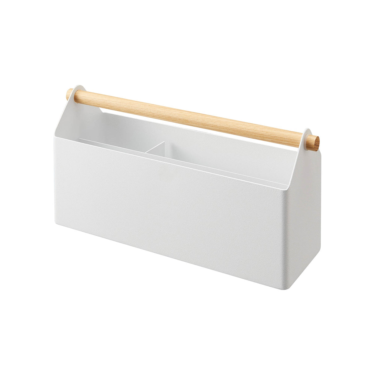 Pen + Desk Organizer - Large - Steel + Wood