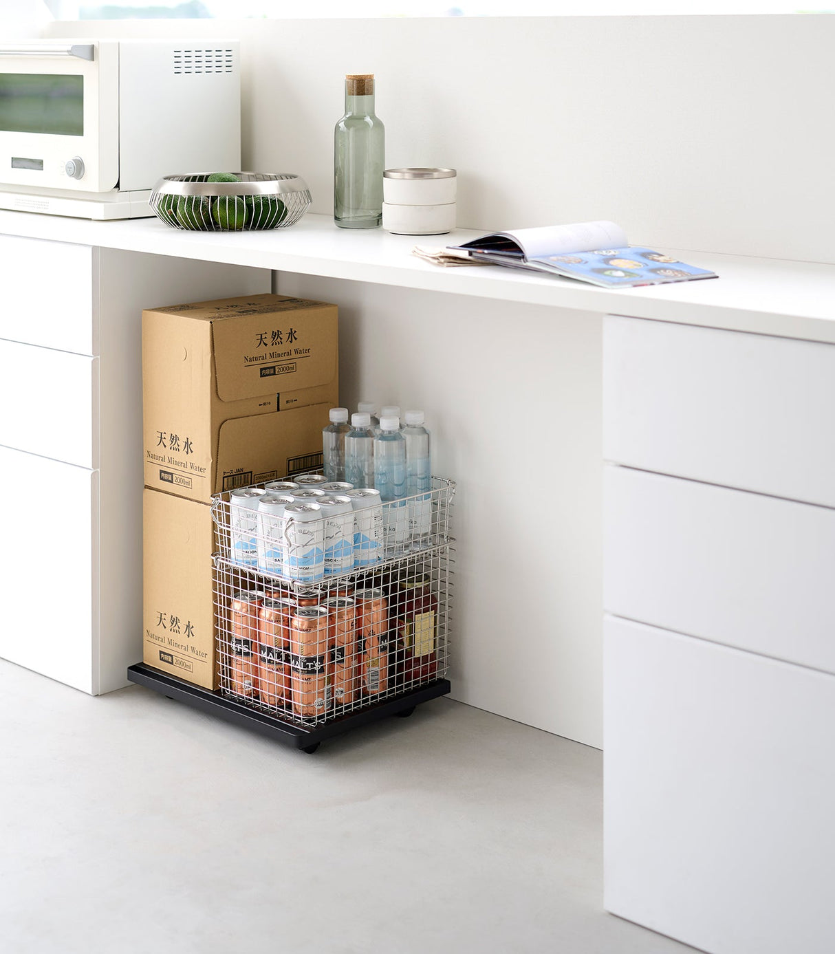 Rolling Caddy (2" H) - Steel