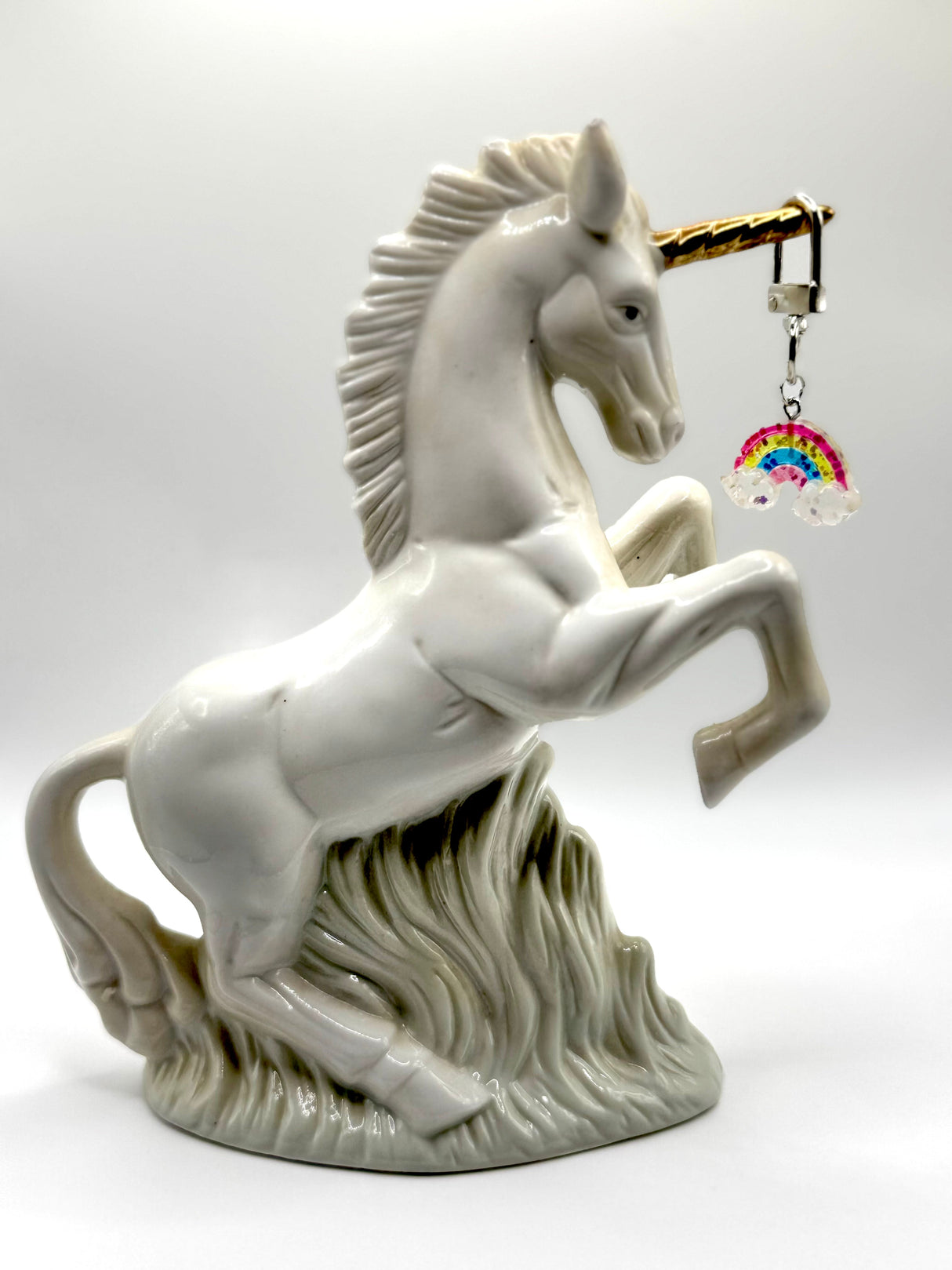 Colorful Rainbow Keychain and Bag Charm