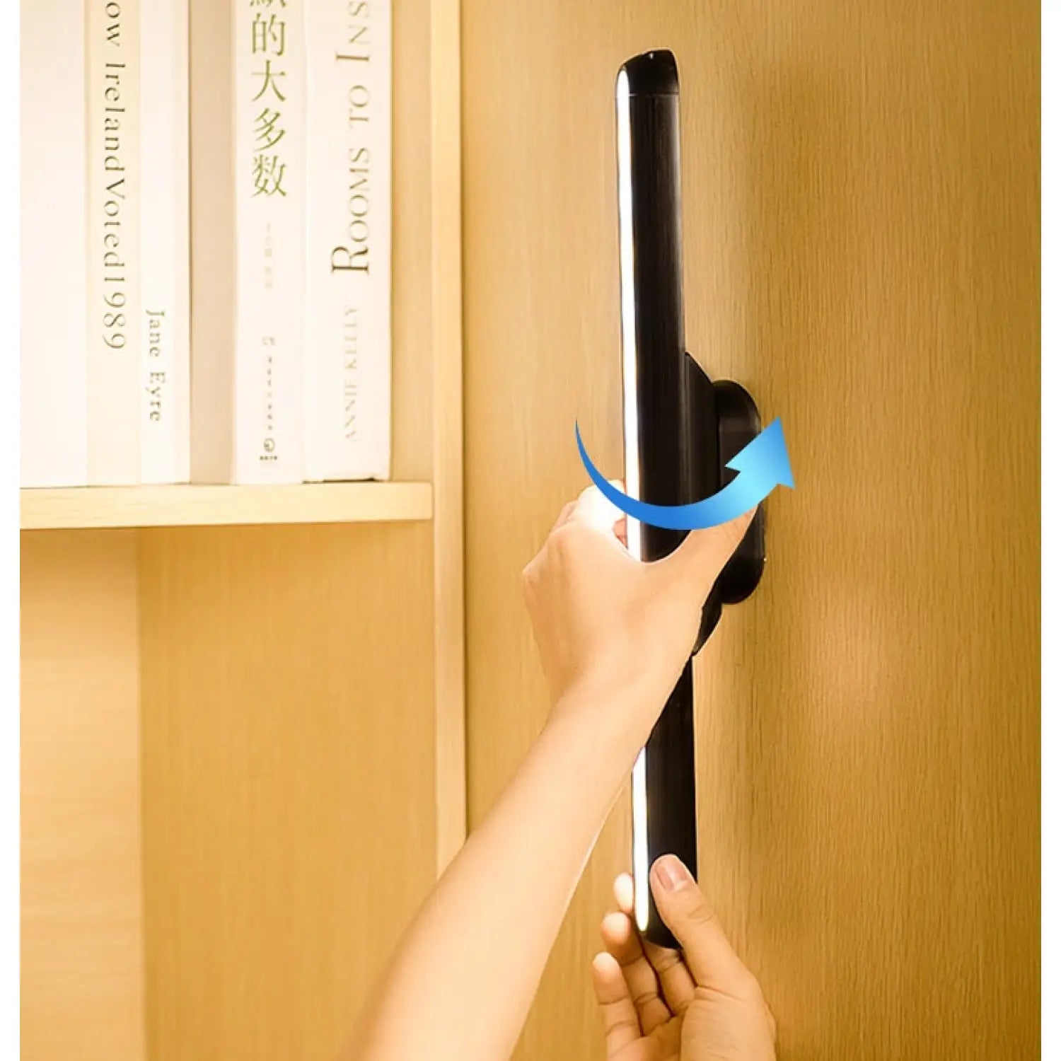 Rechargeable Desk Light Bar with Magnetic Base and LED Glow