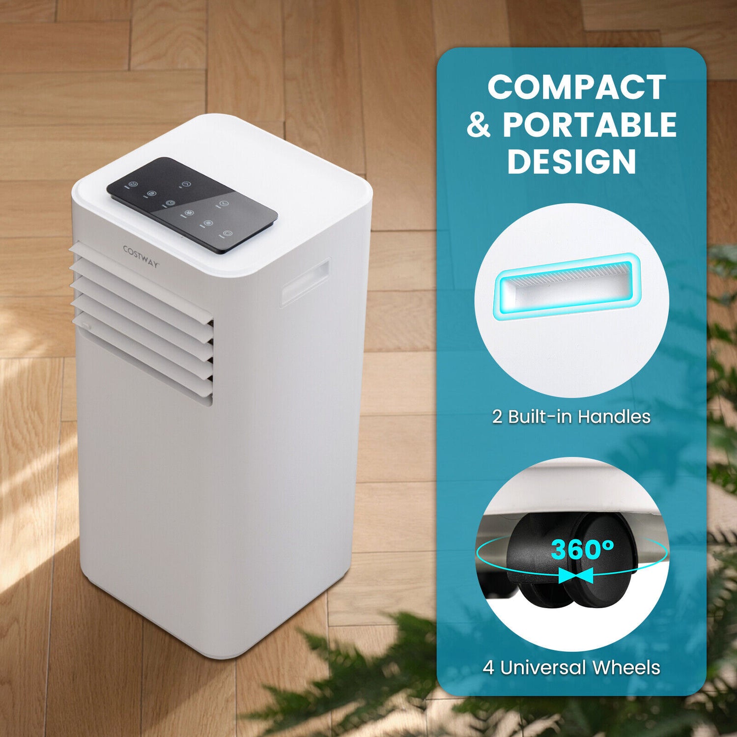 10000 BTU Portable Air Conditioner with Sleep Mode