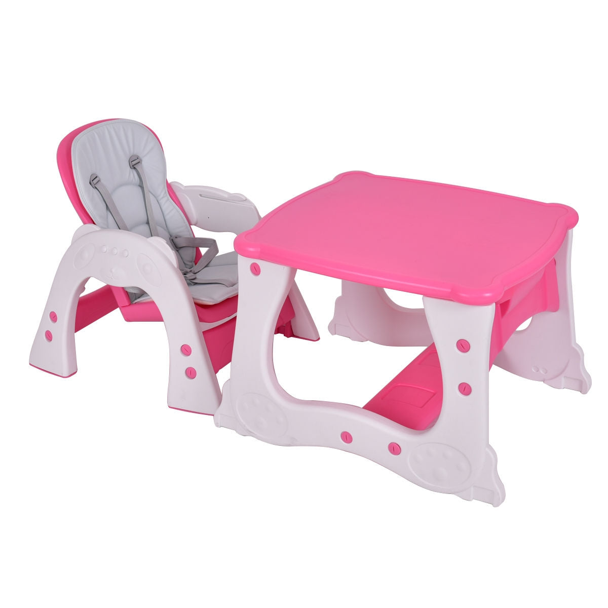 3 in 1 Infant Table and Chair Set Baby High Chair