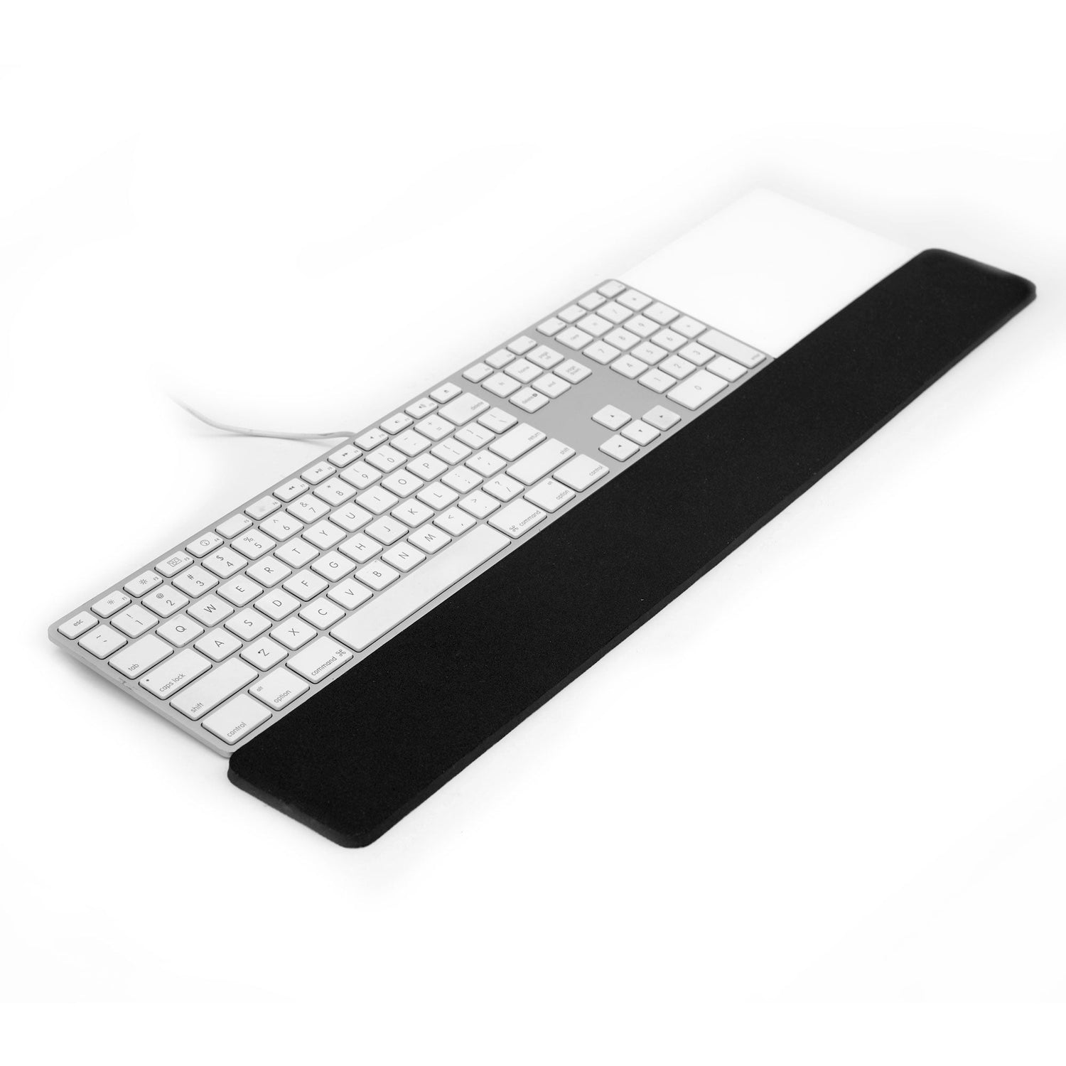 Grifiti Slim Wrist Pad 24 x 4 x 0.375 Inch for Thin Apple Wired Keyboard and Trackpad or Mouse