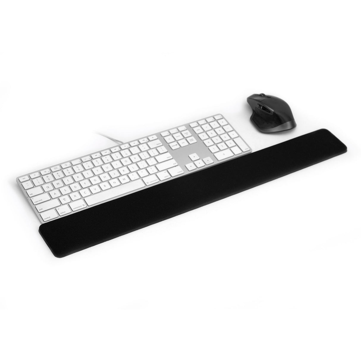 Grifiti Slim Wrist Pad 24 x 4 x 0.375 Inch for Thin Apple Wired Keyboard and Trackpad or Mouse
