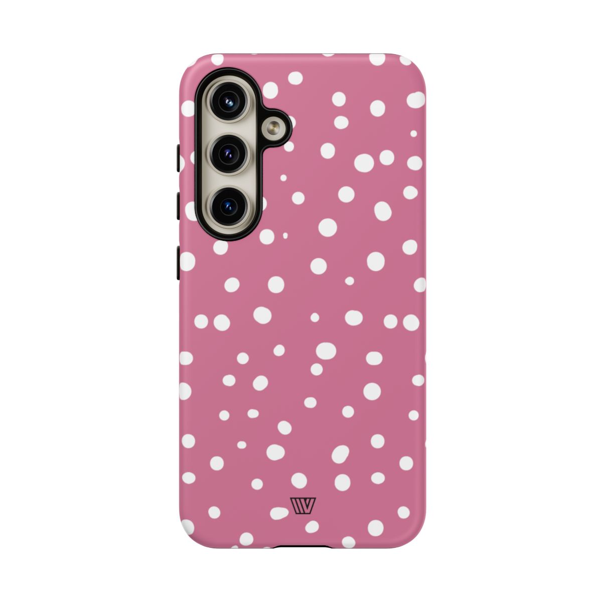 BLUSH RED DOTS | Tough Phone Case