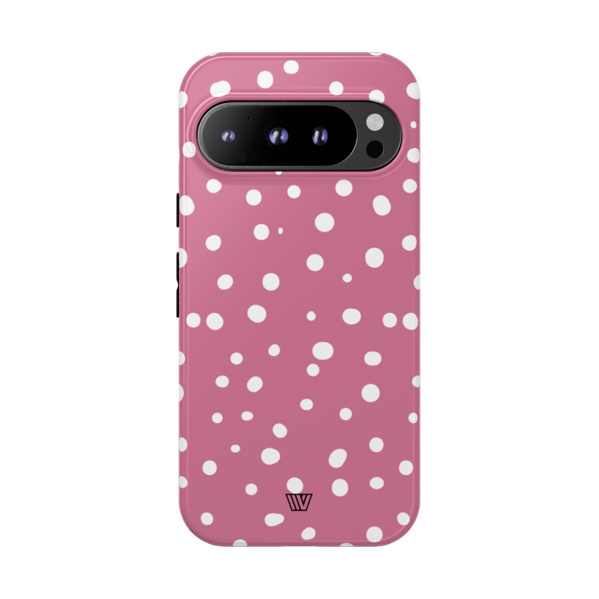 BLUSH RED DOTS | Tough Phone Case
