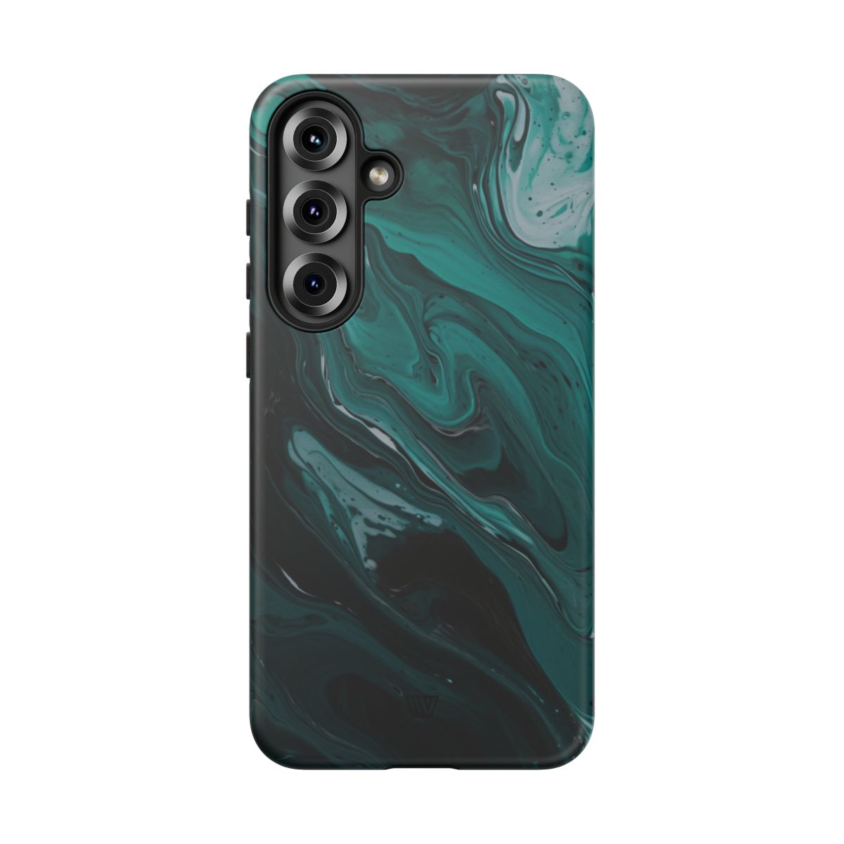 TEAL PAINT SWIRL | Tough Phone Case