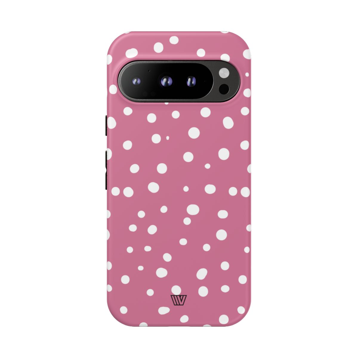 BLUSH RED DOTS | Tough Phone Case