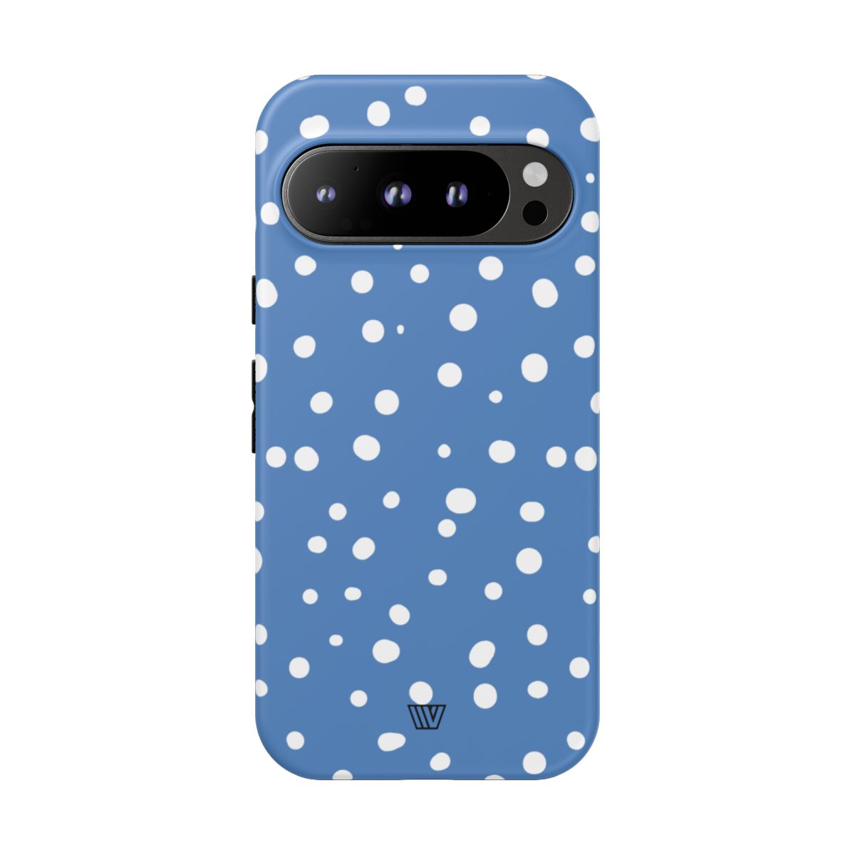 DUSTY BLUE DOTS | Tough Phone Case