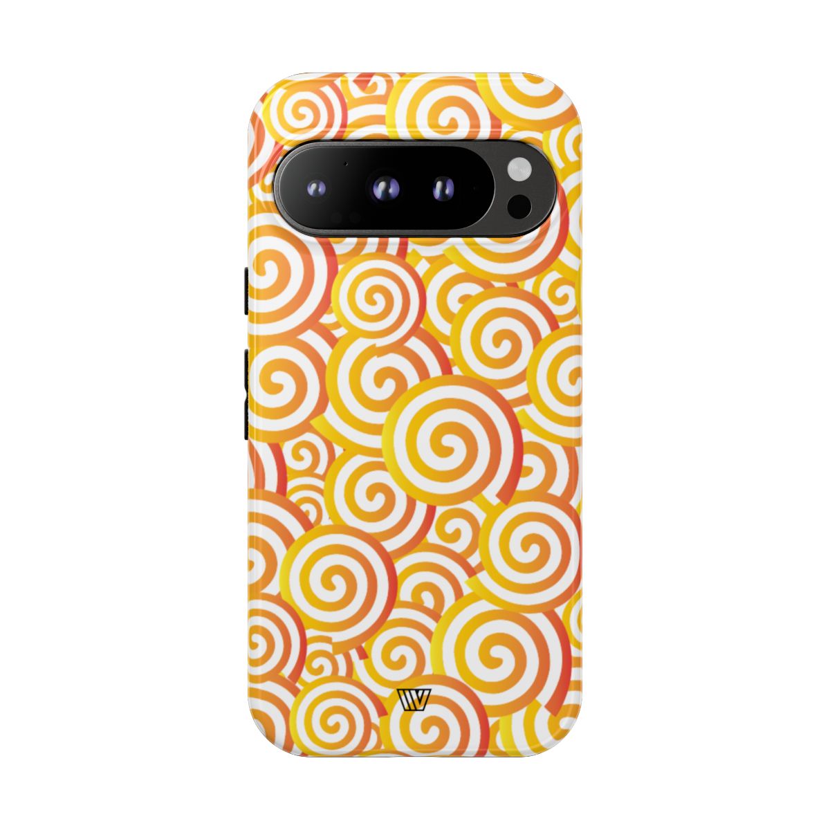 ABSTRACT SPIRAL ORANGE | Tough Phone Case