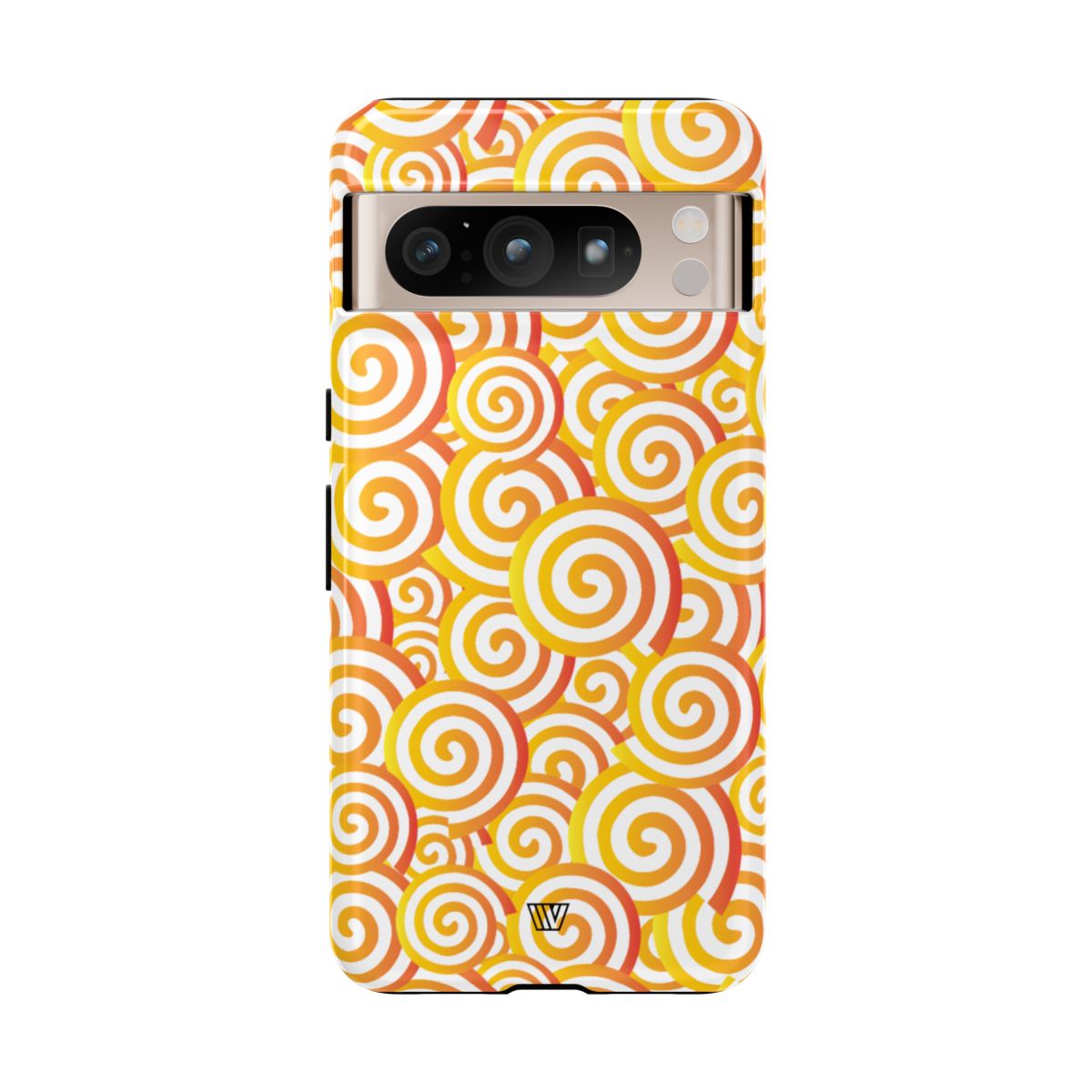 ABSTRACT SPIRAL ORANGE | Tough Phone Case