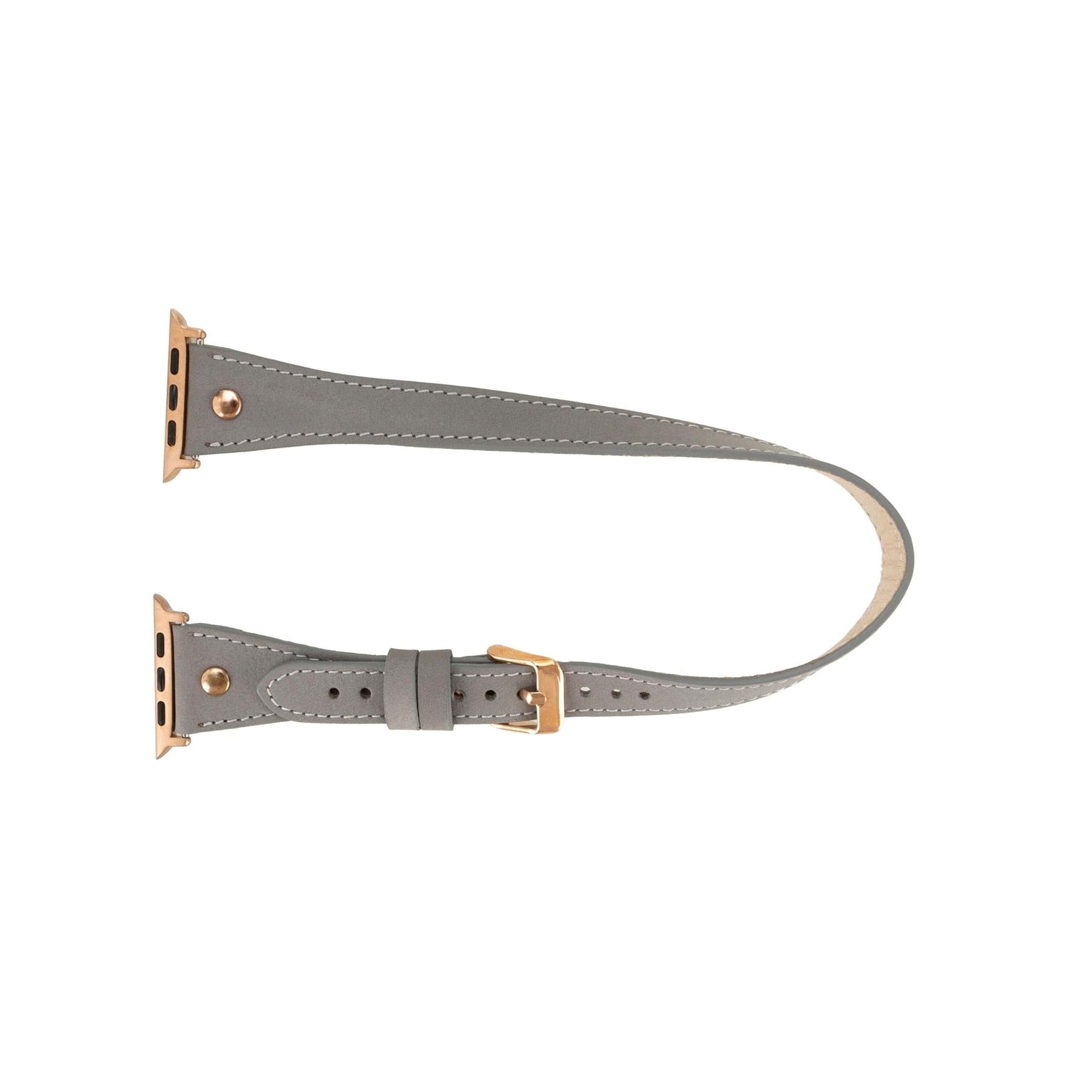 Syracuse Double Tour Leather Bands for Apple Watch 9, Ultra 2 and SE