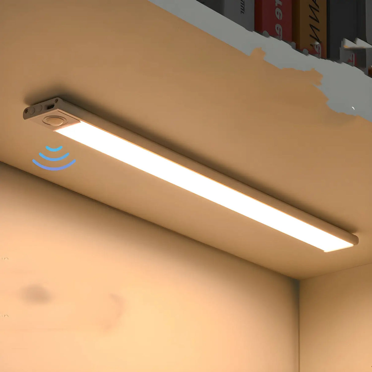 Thin Rechargeable Motion Sensor Light with Intelligent Features