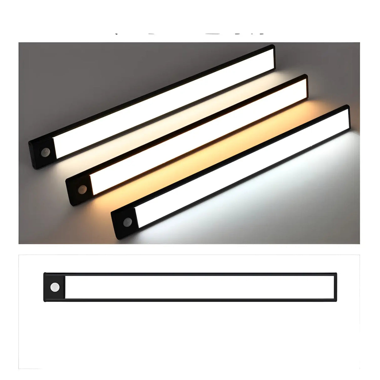 Thin Rechargeable Motion Sensor Light with Intelligent Features