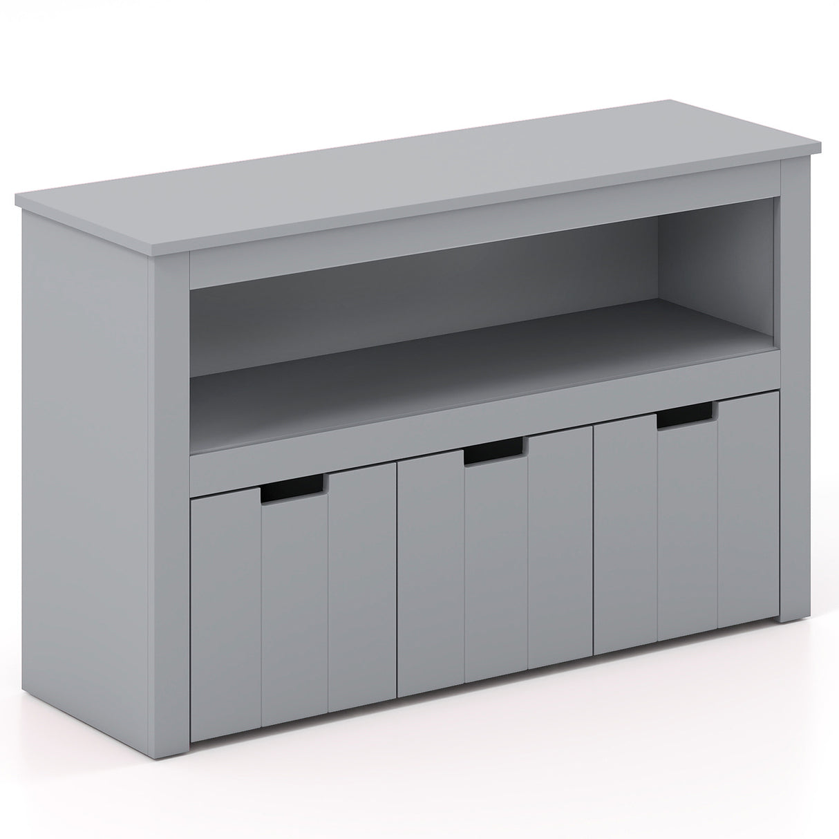 Kid Toy Storage Cabinet 3 Drawer Chest with Wheels Large Storage Cube Shelf