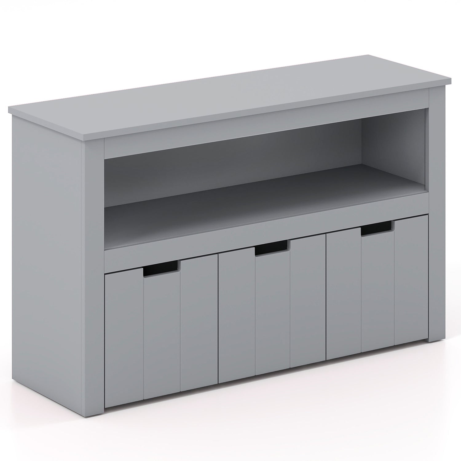 Kid Toy Storage Cabinet 3 Drawer Chest with Wheels Large Storage Cube Shelf