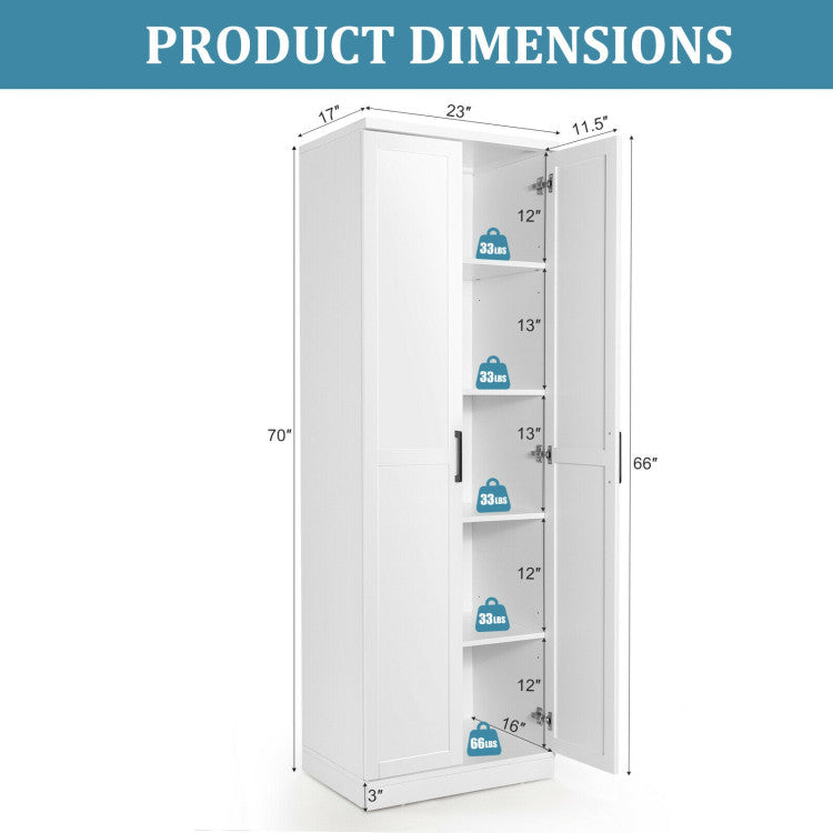Dining Room Set: Tall Storage Cabinet and Trash Can Cabinet and Wall Mount Storage Organizer
