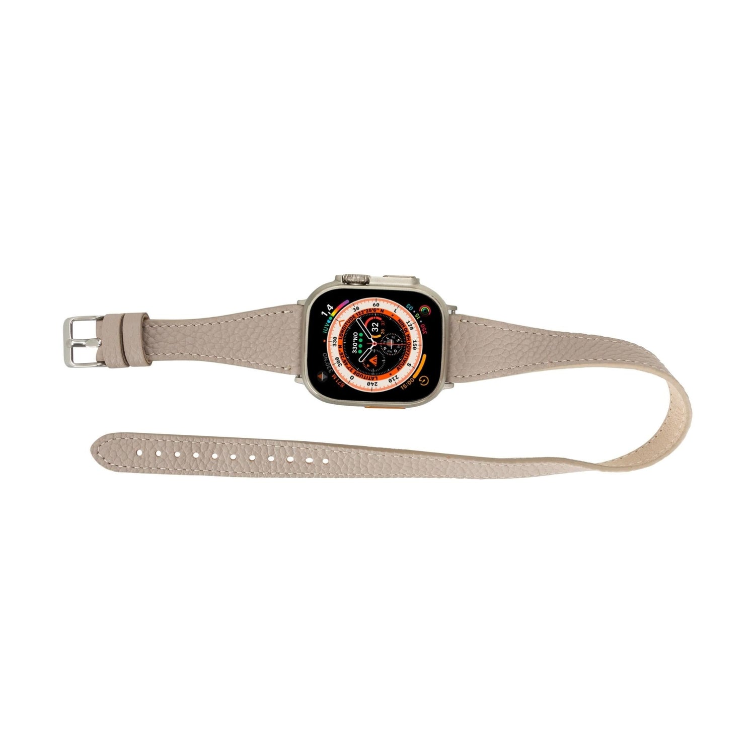 Vail Double Tour Leather Bands for Apple Watch 9, Ultra 2 and SE