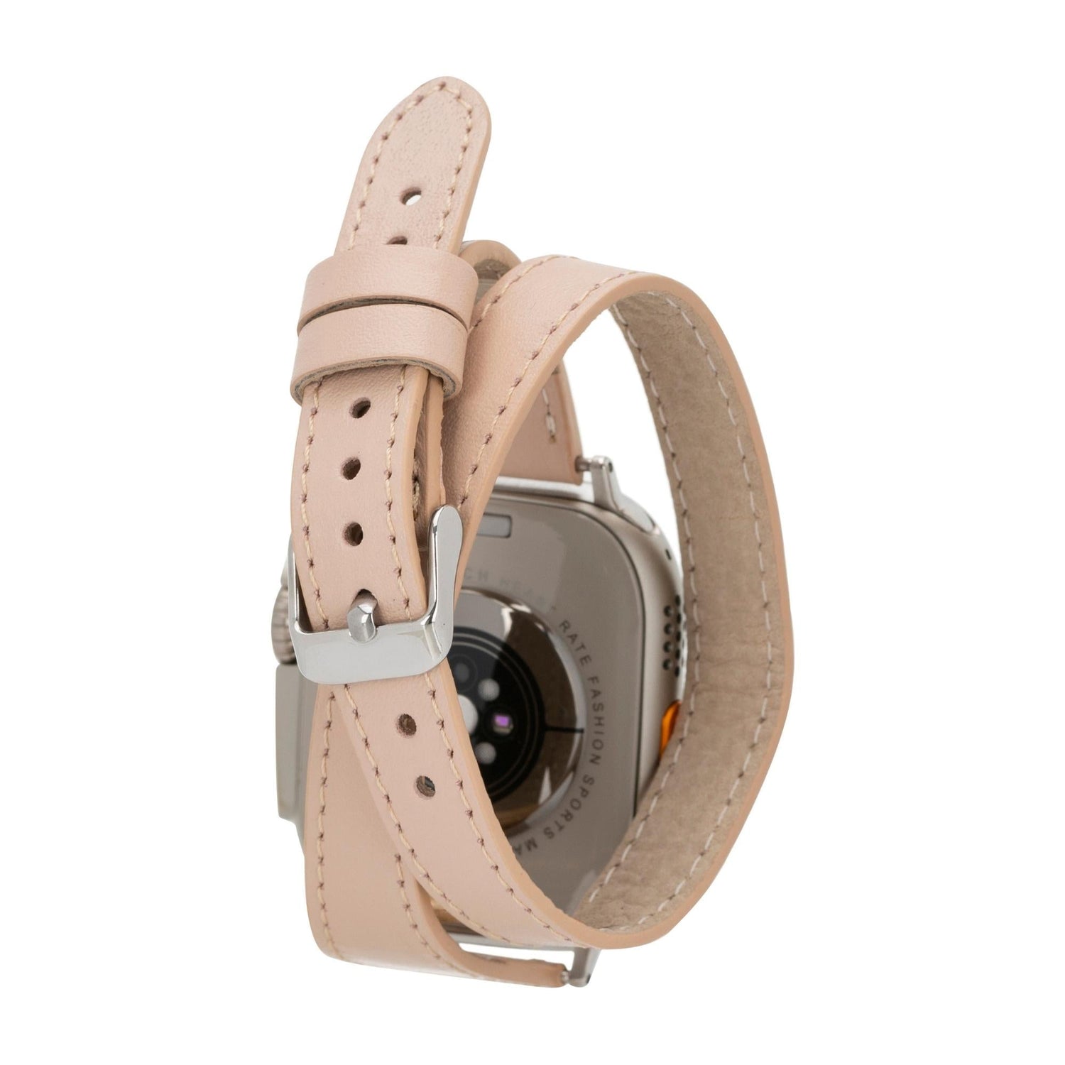 Vail Double Tour Leather Bands for Apple Watch 9, Ultra 2 and SE