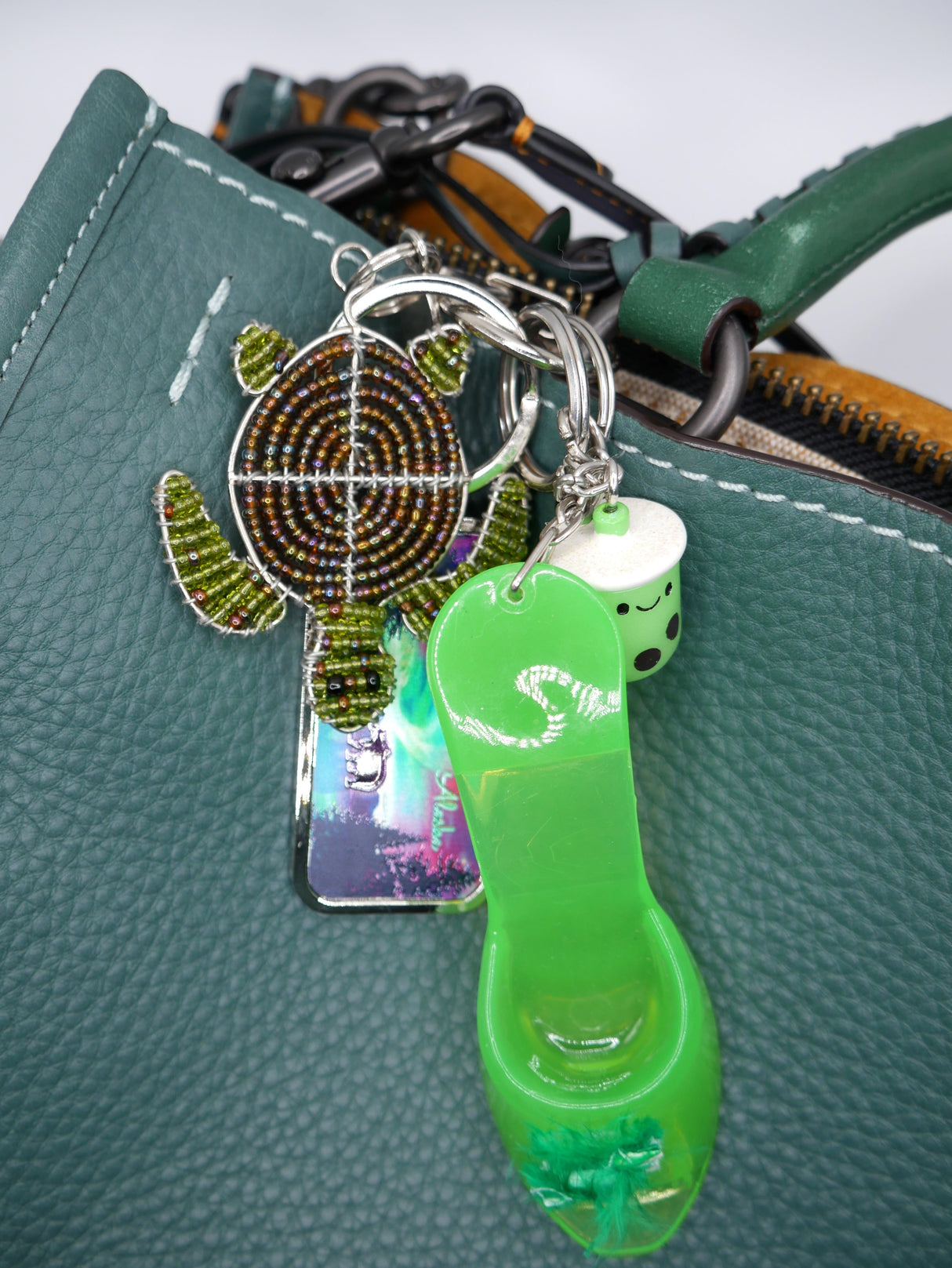 Vintage Keychain & Bag Charm Stack (Set of 3)