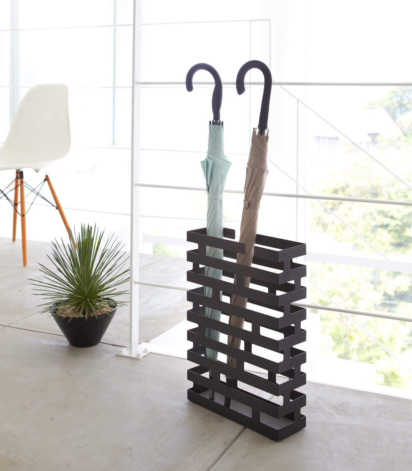 Umbrella Stand - Rectangle - Steel