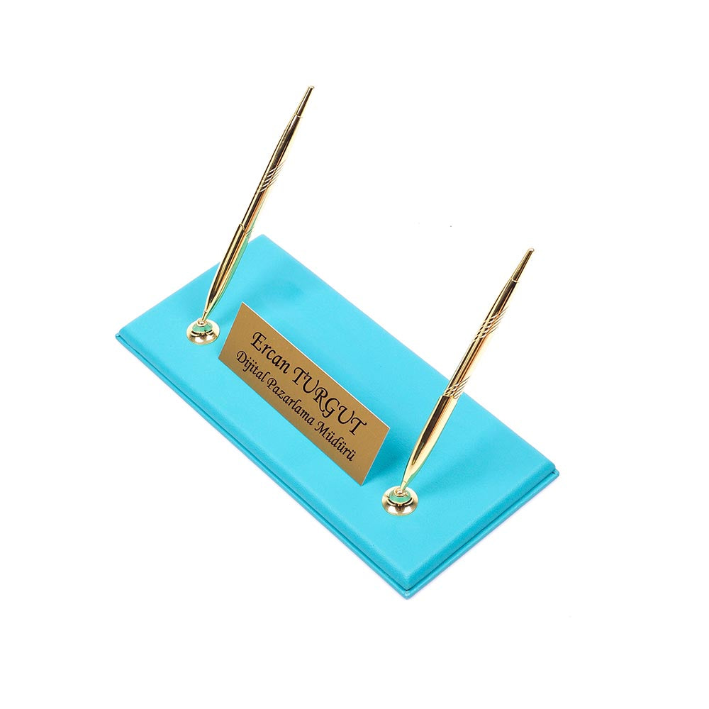 MOOG  Leather Name Plate