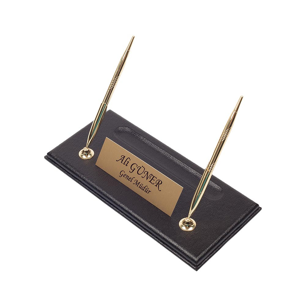 MOOG  Leather Name Plate