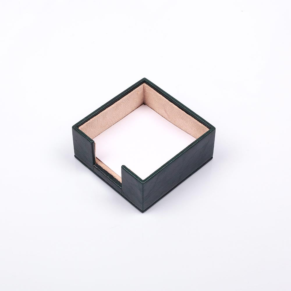 MOOG Leather Note Paper Holder