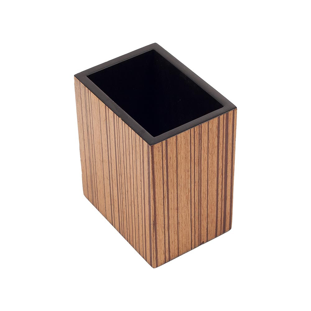 MOOG Zebrona Leather Desk Set-Brown- 11 PCS