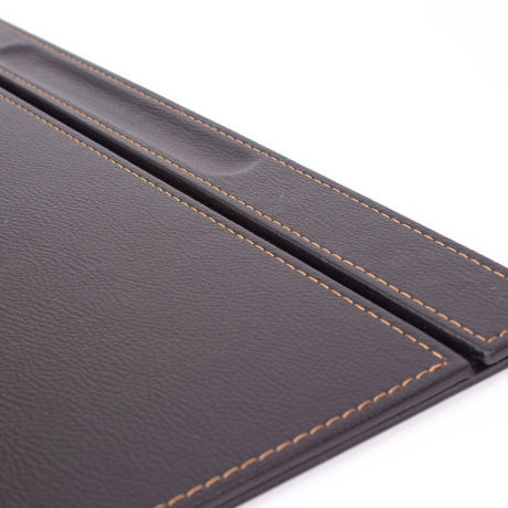 Leather Office Desk Pad Accessories -  Leather Phone Pen Note Paper Holder - Office Organizer - Birthday Gift