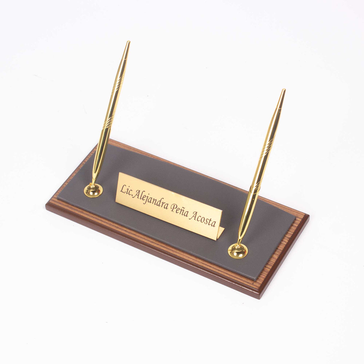 MOOG  Star Wooden Name Plate