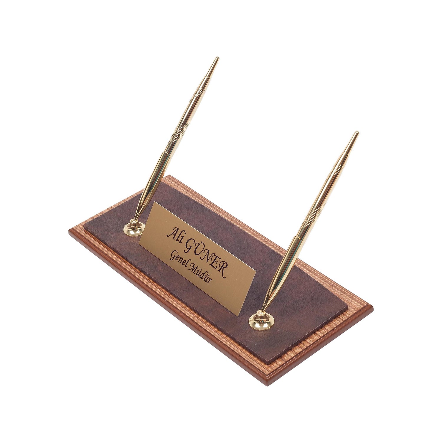 MOOG  Star Wooden Name Plate