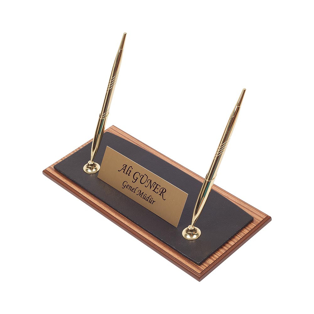 MOOG  Star Wooden Name Plate