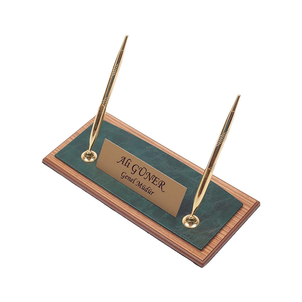 MOOG  Star Wooden Name Plate