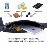 JupiterGear Sports Running Belt and Travel Fanny Pack for Jogging, Cycling and Outdoors with Water Resistant Pockets