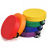 6 Pieces 15 Inch Round Toddler Floor Cushions for Kids
