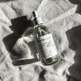Porto-053 Room Spray – Linen & Fabric Freshener – High Fragrance Concentration – Vegan & Handmade in USA – 4 oz Clear Glass Bottle with decorative box