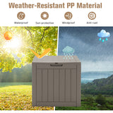 30 Gallon Deck Box Storage Container Seating Tools